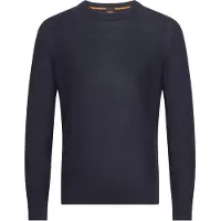 BOSS Trui 'Avac' donkerblauw