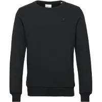 Knowledge cotton apparel Trui Men Erik Basic Badge Sweat Black Jet-S