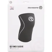 Rehband RX Kniebrace - 7 mm - Per stuk - Zwart - XL