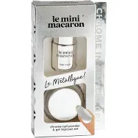 Le Mini Macaron Le Metallique Chrome Manicure Set 10 ml