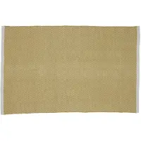 Hubsch Mellow vloerkleed mosterd - 701508