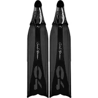 C4 Freediving Umberto Pelizzari Soft Freediving Fins Zwart EU 36-37