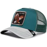 GOORIN BROS. Trucker-pet met motiefpatch, model 'Eagle Fan'