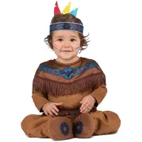 MOM Kostuums voor Baby's Bruin nativo americano 2 Onderdelen - 12-24 Maanden