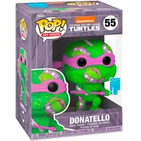 Funko POP! Ninja Turtles Donatello Artist + Case Exclusive Figure Roze Kinderen