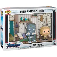 Funko POP! Avengers: Endgame - Thor's House: Miek, Korg, Thor 05 - Pop! Deluxe Moment