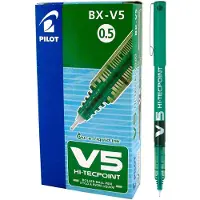 Pilot Rollerpen Hi-Tecpoint V5 fijn groen | 12 stuks
