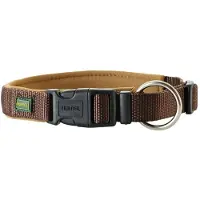 Hunter Vario Plus - Halsband Hond - Bruin - Neopreen - S - 30-35 cm