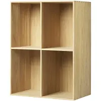 FDB Møbler B98 Boekenplank 50x70 Cm - Ladekasten Eiken Oak - B98B1601110