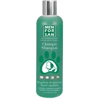 Menforsan Natuurlijke Afweermiddel Shampoo - - 300 ml - Antivlooien - Citroengras - Neutrale pH