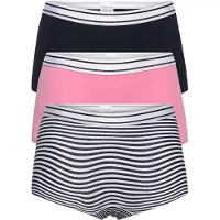 Schiesser Onderbroek navy / rosa / zwart / wit