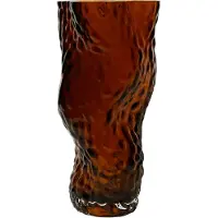 Hein Studio Ostrea Vaas 30 Cm Roest - Vazen Mondgeblazen Glas Rust - 1110
