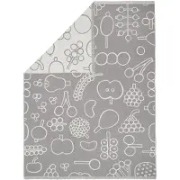 Iittala Oiva Toikka Collection Plaid 130x180 Cm Frutta Grijs - Plaids & dekens Wol Grey - 1064650