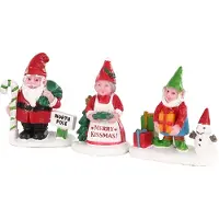Lemax Kerstdorp accessoire | | Christmas Garden Gnomes | General