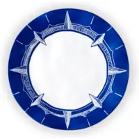 Q Squared Set van TWEE - bord Portmouth - onbreekbaar luxe servies voor boot of picknick