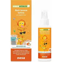 NOSA NosaAttack Anti-luizen lotion perzikgeur incl. gratis luizenkam
