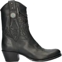 Sendra leren cowboylaarzen zwart female | Maat: 40