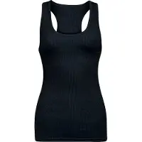 Urban Classics Top - Racerback Top - XS tot L - voor Vrouwen - zwart - Maat S