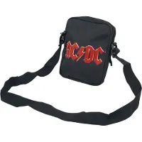 AC/DC Schoudertas - Rocksax - Logo - zwart-rood - Maat Standard