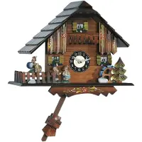 Engstler - 0223 QPT - Wandklok met slinger - Quartz