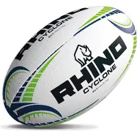 Rhino Cyclone Rugby Ball Wit 5