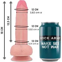 Rock Army | Rockarmy Liquid Silicone Premium Mustang Realistic 18cm