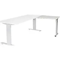 Schaffenburg Linesto Plus Bureau-uitbreiding Rechthoekig T-Voet 800 (B) x 600 (D) x 655 (H) mm Melamine