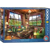 Eurographics - Gezellige Hut (Cozy Cabin) - Dominic Davison - 1000 stukjes - Legpuzzel