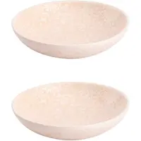 Colori del Sud Bord Cazorla 11.5 cm Roze Aardewerk 2 stuks