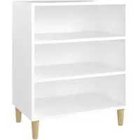 vidaXL Dressoir 57x35x70 cm bewerkt hout wit