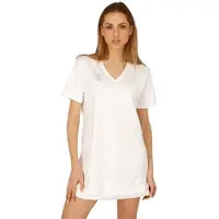 Osaka V-neck Tech Korte Mouw Jurk