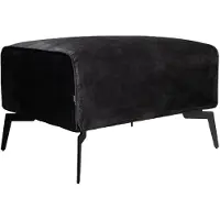 Livin24 Hocker Vegas velvet antraciet