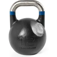 Olive Competitive 12kg Kettlebell Zwart 12 kg