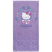Otso Hello Kitty Connected Towel Paars 150 x 75 cm