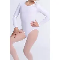 Intermezzo Lover Ml Long Sleeve Leotard Wit 8 Years Meisje