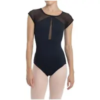 Intermezzo Mermiri Short Sleeve Leotard Zwart L Vrouw