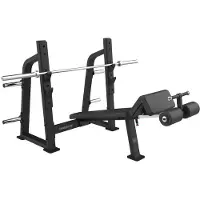 Bodytone Fbc06 Olympic Declined Weight Bench Zilver 214 x 170 x 129 cm