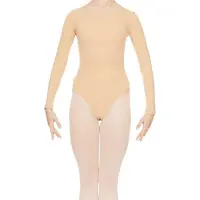 Intermezzo Lover Ml Long Sleeve Leotard Beige XS Vrouw