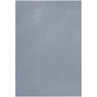 Layered Classic Solid Wool Rug 250x350 Cm - Monochrome vloerkleden Wol Sky Blue - WPLDB250350
