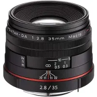 Pentax 35mm Macro F/2.8 zwart Limited