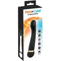 Erotic Treasure Hot 'n Cold Vibrator - Zwart