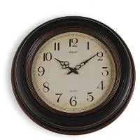 Versa Muurklok Versa Antique Plastic 4,5 x 51 x 51 cm