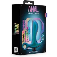 Anal Adventures - Matrix - Teleportation Plug - Vibrerende anaalplug