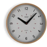 Versa Muurklok Versa Wit Plastic 4 x 30 x 30 cm