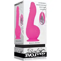 Evolved - Ballistic - Realistische vibrator met zuignap