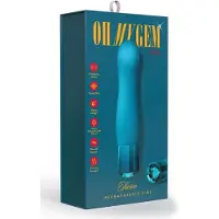 Oh My Gem - Fierce Blue Topaz - Verwarmende vibrator