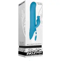 Evolved Duo vibrator met grote zachte rabbit