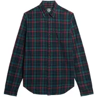 Superdry Overhemd groen / rood / zwart