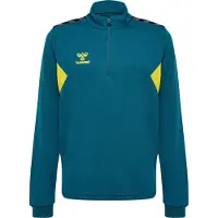 Hummel Sportief sweatshirt pasteelgeel / petrol
