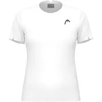 Head Tennisshirt Women Play Tech Uni White-L